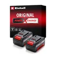 Produktbild: Original Einhell Akku PXC-Twinpack 4,0 Ah Power X-Change (Li-Ion, 18 V, 2X 4,0 Ah, für alle PXC-Geräte geeignet, proaktives Batteriemanagement, situativ angepasste Ladezyklen)