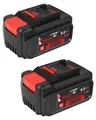 Produktbild: 2x Für Einhell 5,0AH 18V Akku Lithium Ionen Power Werkzeug X-Change DE