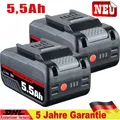 Produktbild: 2x 5,5Ah Akku Für Einhell 18V Ersatzakku POWER X-CHANGE Lithium PXC Batterien