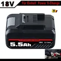 Produktbild: 18V 5,5Ah Ersatzakku Für Einhell Akku Power X-Change Lithium PXC LED 5500mAh