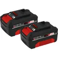 Produktbild: EINHELL Akku Power-X-Change Twinpack 18V 4,0 Ah CB 1, rot