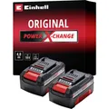 Produktbild: Einhell 4511489 PXC-Twinpack 4 Ah Power X-Change Werkzeug-Akku 18 V 4 Ah Li-Ion