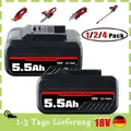 Produktbild: 1-4PACK 5,5Ah Für Einhell Akku POWER X-CHANGE 18V Lithium Ersatzakku Batterie