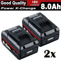Produktbild: 2Pack 8000mAh Für Einhell Power X-Change Li-Ion Akku 18V PXC Ersatzakku Batterie