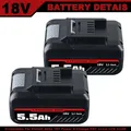 Produktbild: 2x 5,5Ah Akku Für Einhell 18V Ersatzakku POWER X-CHANGE Lithium PXC Batterien