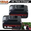 Produktbild: 2x 5,5Ah Akku Für Einhell 18V Ersatzakku POWER X-CHANGE Lithium PXC Batterien🔥