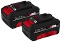 Produktbild: Einhell Power X-Change Twinpack Akkus 18 V 4,0 Ah, 2 Stück