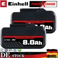 Produktbild: 2x 8,0Ah Akku Für Einhell 18V Ersatzakku POWER X-CHANGE Lithium PXC Batterien