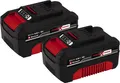 Produktbild: Einhell Akku PXC-Twinpack 4,0 Ah Power X-Change Li-Ion 18 Volt Garten 2er Pack