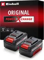 Produktbild: Einhell Akku-Twinpack PXC 18 V 4,0 Ah Power X-Change Lithium-Ionen 2 Stück Set