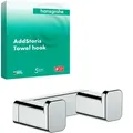 Produktbild: hansgrohe AddStoris Doppelhaken 41755000 Wandmontage, Metall, chrom