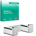 Produktbild: hansgrohe AddStoris Handtuchhaken doppelt, 41755000, Farbe: Chrom