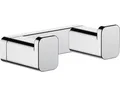 Produktbild: Handtuchhaken hansgrohe AddStoris doppelt chrom glänzend 41755000