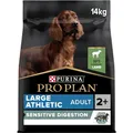 Produktbild: Pro Plan Large Athletic Adult Sensitive Digestion, Hundefutter trocken, reich an Lamm, 1er Pack (1 x 14 kg)