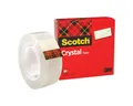Produktbild: SCOTCH Klebeband Crystal Clear Tape 600 (1-St) 19 mm/33 m, hochtransparent und alterungsbeständig