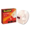 Produktbild: (0,09€/m) Scotch Crystal Clear Tape 600 19 mm x 33 m Rolle