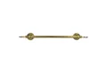 Produktbild: Belle Arti Handtuchhalter Handtuchstange Handtuchhalter Handtuchreling Messing gold rostfrei, Badetuchstange Handtuchaufhänger Bad Gäste WC gold poliert