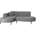 Produktbild: Kaiser Möbel Ecksofa, Grau, Textil, 4-Sitzer, L-Form, 236x165 cm, Wohnzimmer, Sofas & Couches, Wohnlandschaften, Ecksofas