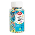Produktbild: Streusel Liebe Unter dem Meer  Seesterne & blaue Perlen, Meerjungfrau 1 x 130g