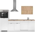 Produktbild: KOCHSTATION Küchenzeile KS-Georgia, mit 38mm starker Arbeitsplatte, Breite 260 cm, wahlweise mit E-Geräten und Kühlschrank