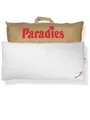 Produktbild: PARADIES Kopfkissen 40x80 cm mit Reißverschluss - Softy Top Bio fest, 4 cm Außensteg, Aloe Vera, festes Polster, veganes Kissen