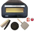 Produktbild: UNOLD Pizzaofen DON Luigi bis 400°C eckiger Pizzastein Sonderedition 68615