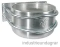 Produktbild: Futtertrog Aluminium Futterschale rund Pferde Rinder Trog Tränkebecken 18 Liter