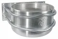 Produktbild: AluminiumFuttertrog, Futterbehälter, zur geraden Montage, 44x38x23cm, 18l, Al...