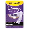 Produktbild: Always Discreet Inkontinenz-Einlagen Saugstärke 8, 20 Stück,neu und OVP