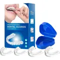 Produktbild: Knirscherschiene Nacht Zahnschiene Beißschiene Schnarchschutz 4 Stück