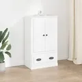 Produktbild: vidaXL Highboard Weiß 60x35,5x103,5 cm Holzwerkstoff