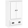 Produktbild: vidaXL Highboard Weiß 60x35,5x103,5 cm Holzwerkstoff 816296