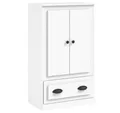 Produktbild: vidaXL Highboard, Hochkommode Weiß 60x35,5x103,5 cm Holzwerkstoff