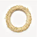 Produktbild: DekoPrinz® Bastelkranz Natur Strohkranz / Strohrömer Rohling, Ø55 cm, 8 cm Stärke Ø 55 cm x 8 cm
