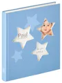 Produktbild: Walther Fotoalbum UK-133-L Babyalbum Estrella blau 28x30,5 50 weiße