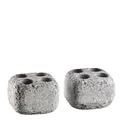 Produktbild: Dampfsteine aus Speckstein für den Saunaofen -Höyrykivet- Löcher: 20 ml x 4, 2 Stück
