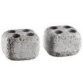Produktbild: Hukka Design Dampfsteine aus Speckstein für den Saunaofen -Höyrykivet- Löcher: 20 ml x 4, 2 Stück