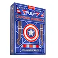 Produktbild: Captain America Playing Cards Patriotic Design