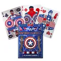 Produktbild: Captain America Spielkarten-Deck von Theory11 Poker Zaubertrick Sammlerstück