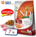 Produktbild: Farmina Hund n & D Pumpkin Adult Mini → Huhn, Kürbis Und Granatapfel - 7 KG -