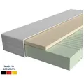 Produktbild: Latexmatratze 7-Zonen Matratze, Extra Langlebig durch Latex RG65, AM Qualitätsmatratzen, 20 cm hoch, 90x200 cm 90 cm x 200 cm x 20 cm
