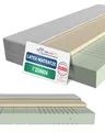 Produktbild: AM Qualitätsmatratzen 7 Zonen Latex Matratze 90x200 H3 - Made in Germany - Oeko TEX zertifizierte Naturlatex Matratze 90x200-20 cm Hoch - Hybridmatratze mit 4cm Latexauflage