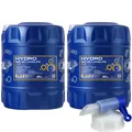Produktbild: 40L MANNOL HYDRO ISO 46 Hydraulik Öl Flüssigkeit MN2102-20 inkl. Auslaufhahn