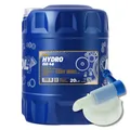 Produktbild: 20 l Liter Kanister Mannol Hydrauliköl ISO 46 HLP 46 + Auslaufhahn Industrie Öl