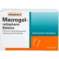 Produktbild: Macrogol-Ratiopharm Balance Pulv. Z.h.e.lsg.z.ein. 10 ST