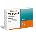 Produktbild: Macrogol-ratiopharm Balance: Befreit Sie sanft von chronischer Verstopfung und versorgt den Körper mit wichtigen Elektrolyten, 10 Dosier-Beutel.