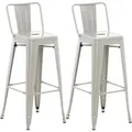 Produktbild: CLP 2er Set Barhocker Mason Silber