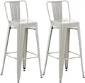 Produktbild: CLP Barhocker Mason (Set, 2er), aus Metall mit Fußstütze