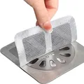 Produktbild: 20 Stück Wegwerf Haarsieb Dusche Floor Drain Sticker, Duschsieb Abfluss Haare,Um Verstopfte Abflüsse zu Verhindern, für Badaccessoires, Wohnungs Essentials für Küche, Waschbecken, Badewanne