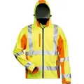 Produktbild: Warnjacke JIM, Softshell,Gr. 3XL, gelb/orange